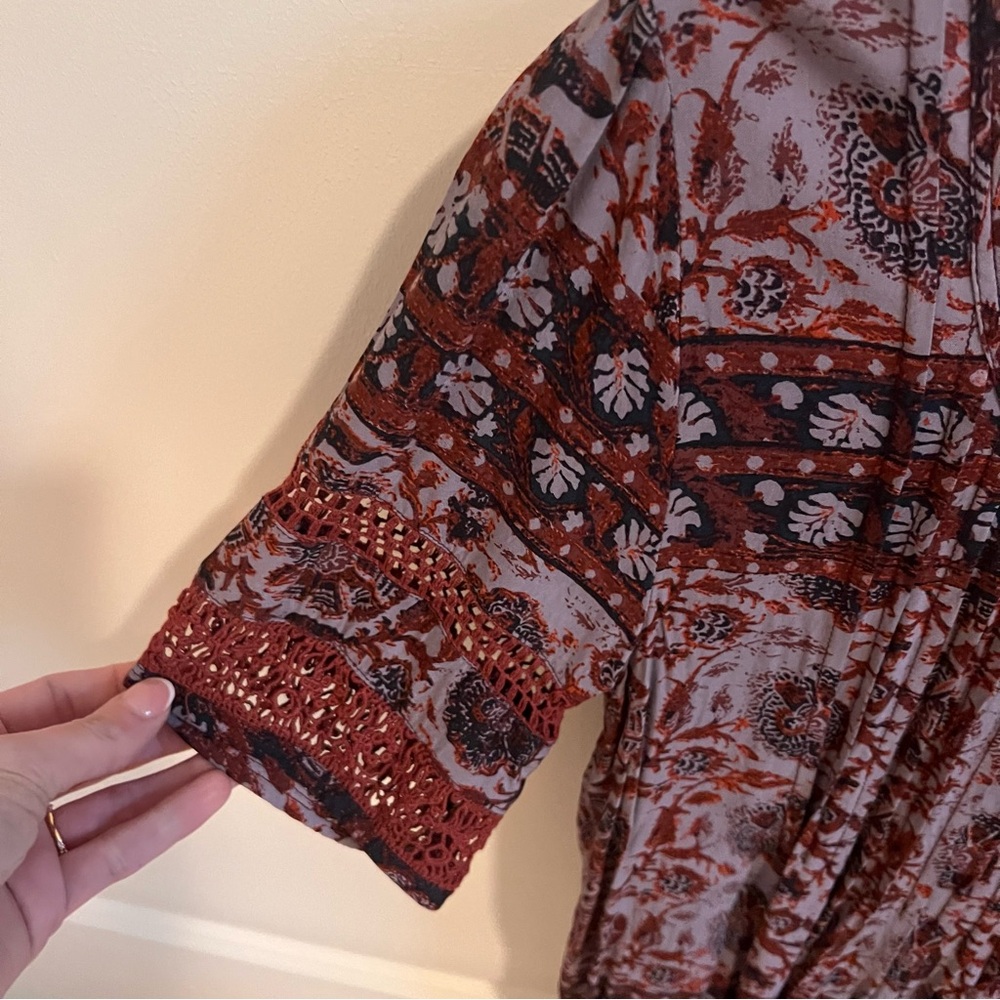 Ecote Patterned Dress